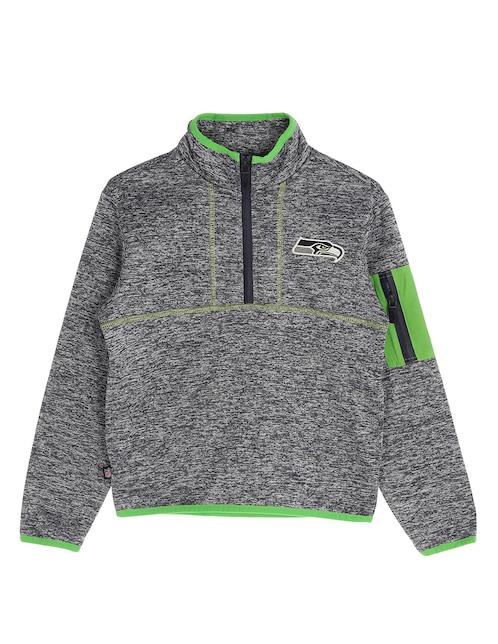 Sudadera NFL con bolsas Seattle Seahawks para niño