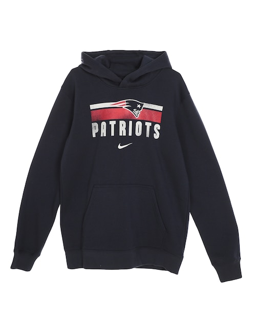 Sudadera Nfl con capucha y bolsa New England Patriots para niño