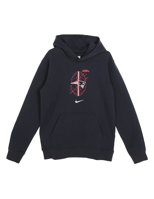 Sudadera Nfl con capucha y bolsa New England Patriots para niño