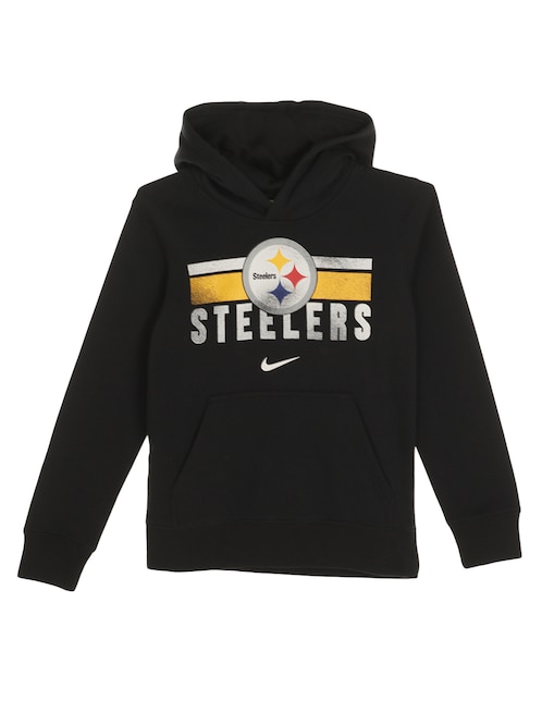 Sudadera Nfl con capucha y bolsa Pittsburgh Steelers para niño