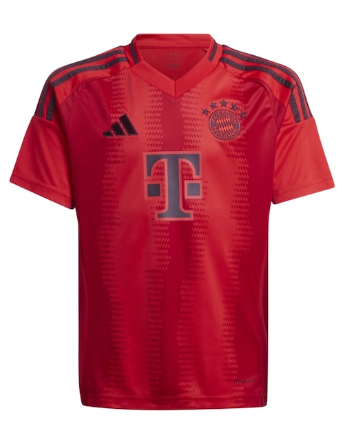Jersey de Bayern Munich local manga corta Adidas jugador para niño