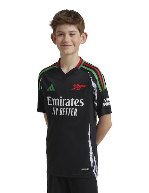 Jersey de Arsenal Football Club entrenamiento manga corta Adidas para niño