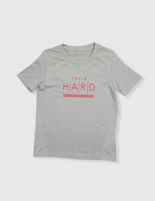 Playera deportiva para entrenamiento X10 de niño