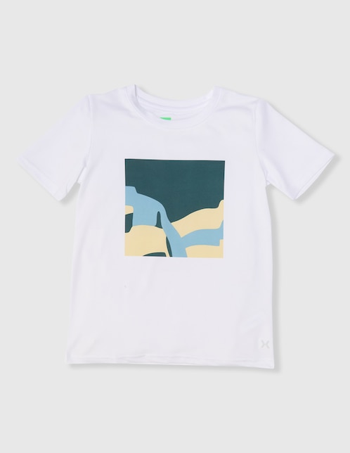 Playera deportiva para entrenamiento X10 de niño