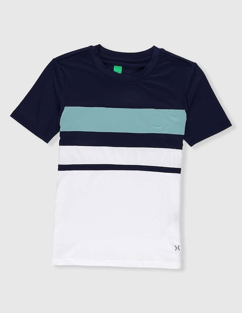 Playera deportiva para tennis X10 de niño
