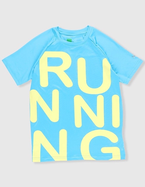 Playera deportiva para entrenamiento X10 para niño
