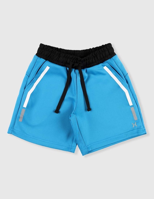 Short con bolsillos X10 para entrenamiento niño