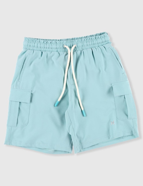 Short con bolsillos X10 para entrenamiento niño