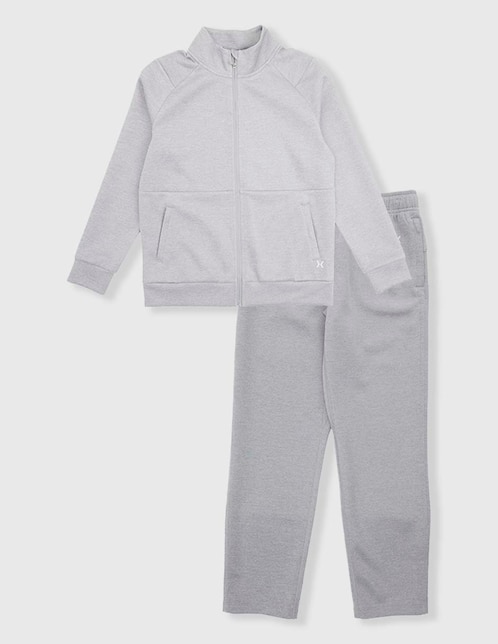 Conjunto deportivo straight X10 con jareta para niño
