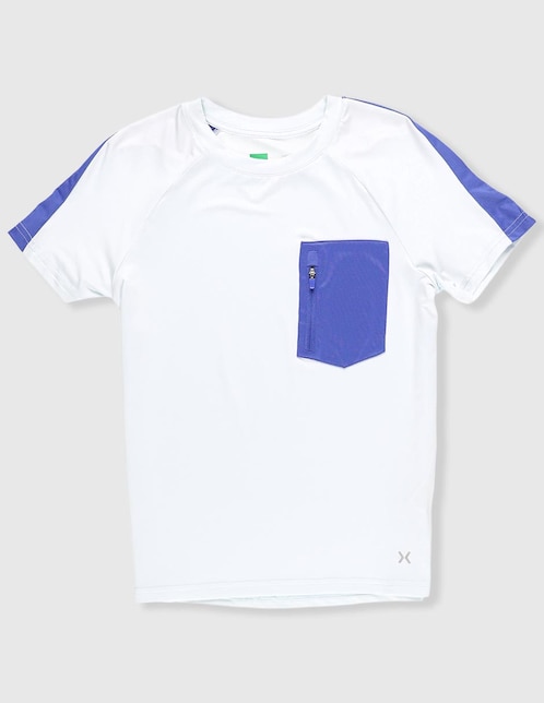 Playera deportiva para entrenamiento X10 para niño