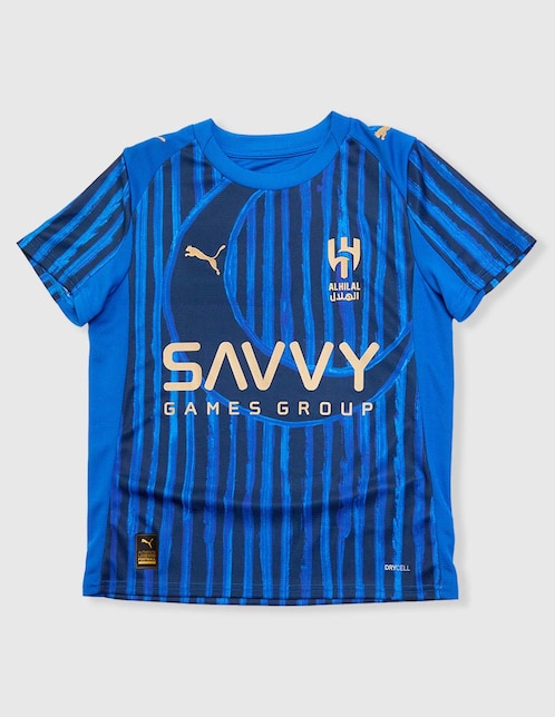 Jersey de  Al-Hilal Saudi local manga corta Puma  para niño