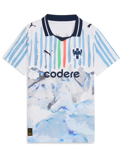 Jersey de  Club de Fútbol Monterrey local manga corta Puma unisex