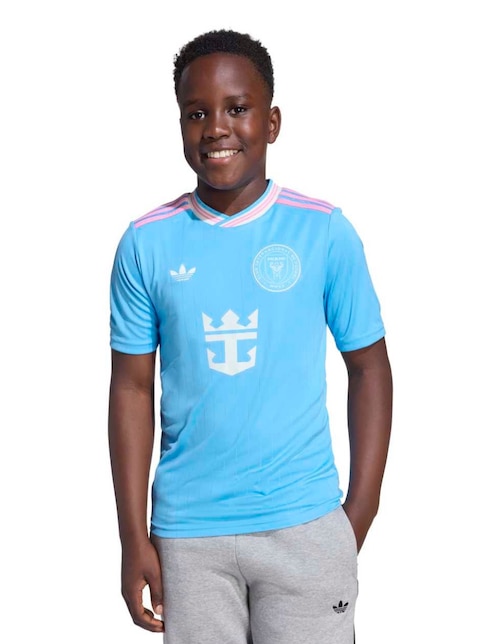 Jersey de Inter de Miami local manga corta Adidas unisex
