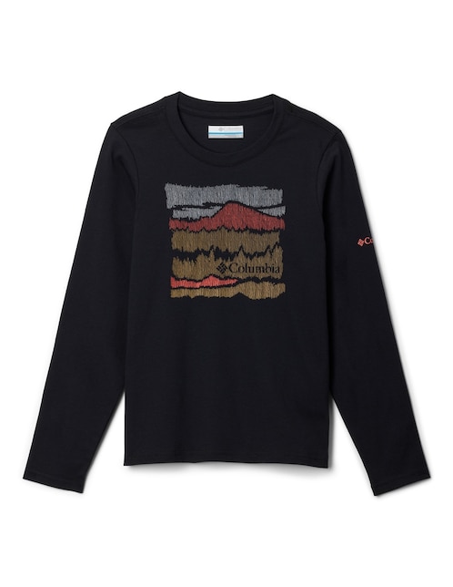 Playera deportiva casual Columbia de niño