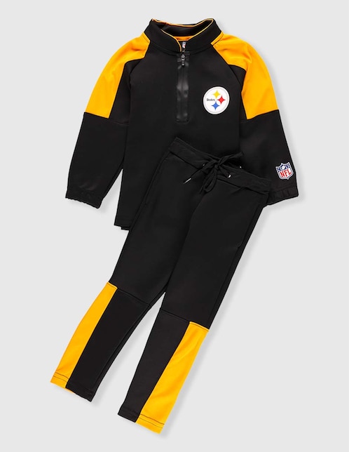 Conjunto deportivo regular NFL con jareta para niño