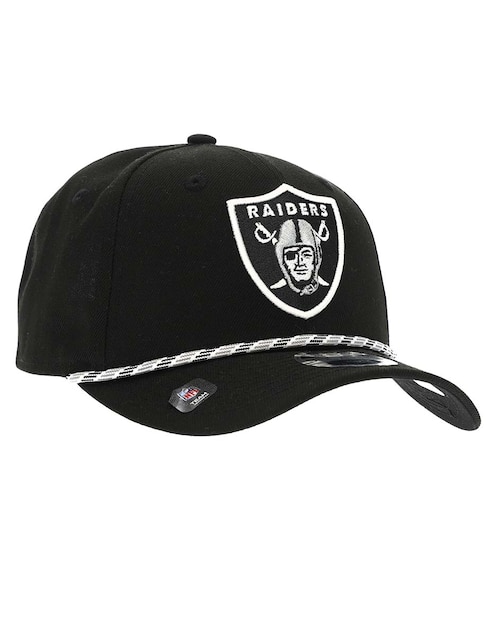 Gorra visera curva correa ajustable casual New Era NFL Las Vegas Raiders unisex