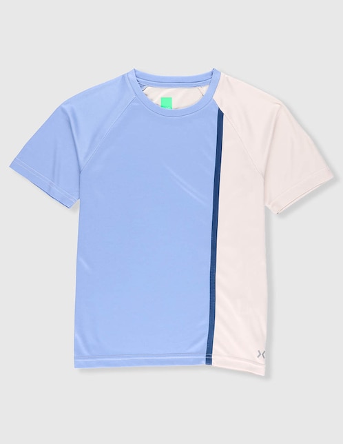 Playera deportiva para entrenamiento X10 de niño
