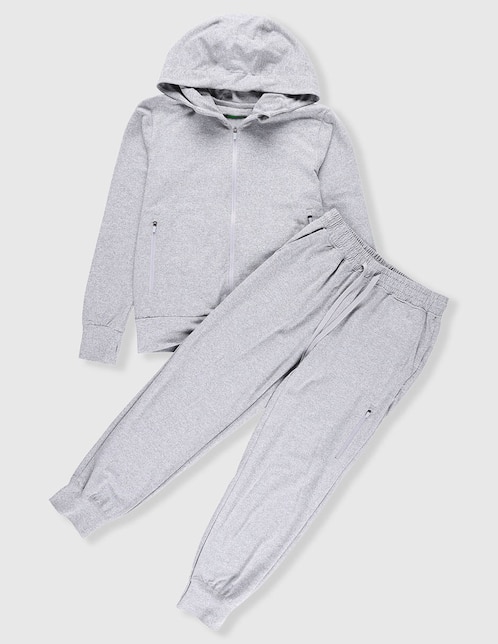 Conjunto deportivo regular X10 con jareta para niño