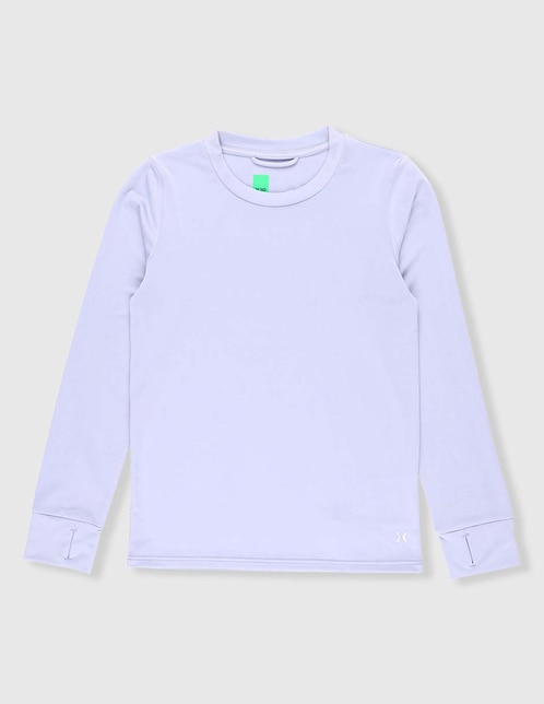 Playera deportiva para entrenamiento X10 de niño
