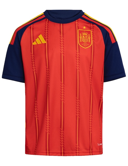 Jersey de Selección de fútbol de España local manga corta Mundial Adidas para niño