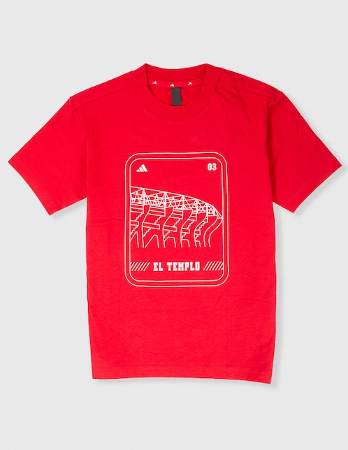 Playera deportiva para entrenamiento Mundial Adidas Selección Nacional de México de niño
