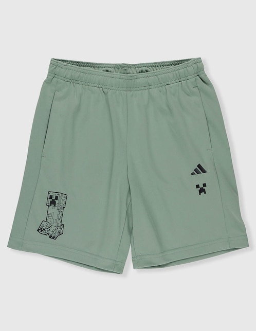 Short Adidas Minecraft para niño