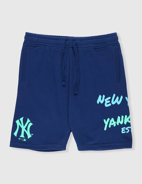 Short con bolsillos Mlb New York Yankees para básquetbol niño