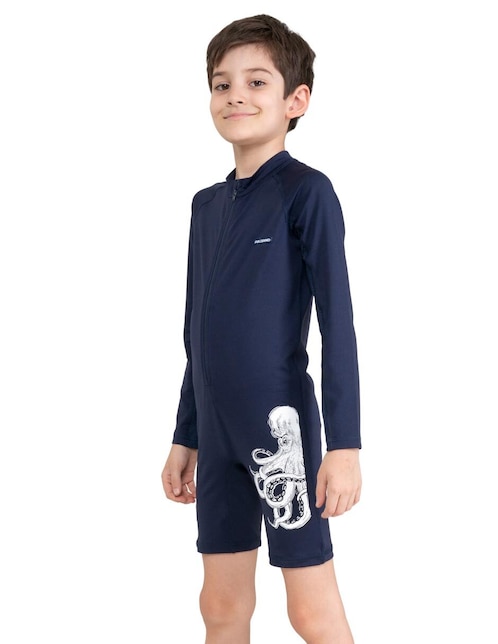 Wetsuit Fullsand estampado liso para niño