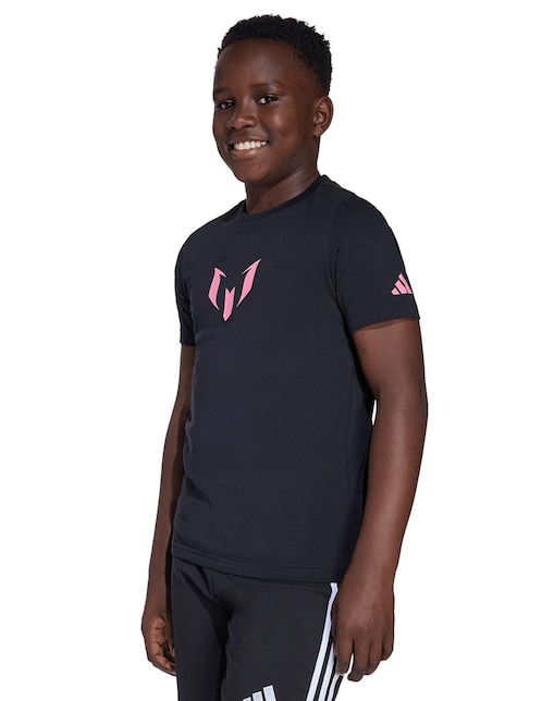 Playera deportiva para fútbol Adidas de niño
