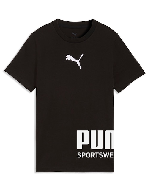 Playera deportiva para entrenamiento Puma de niño