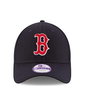 Gorra visera curva velcro béisbol New Era Red Sox para niño