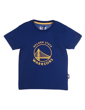 Playera Deportiva NBA Golden State Warriors Para Niño