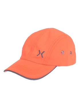 Gorra visera curva velcro entrenamiento X10 para niño