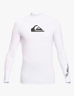 Wetshirt Quiksilver Estampado Logo Para Niño