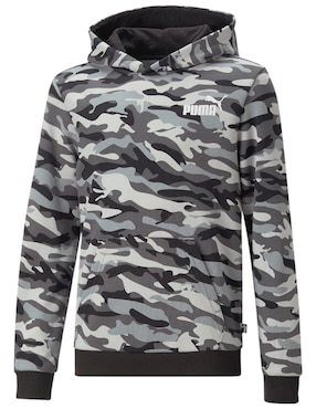 Sudadera Con Capucha Militar Camuflaje Para Hombre - Algodón Afelpado, Cremallera Completa, Bolsillos Laterales