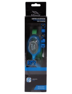 Goggles de puente fijo Voit para natación de niño