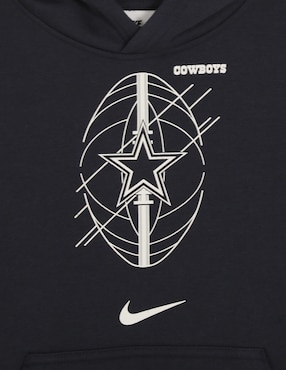 Sudadera Nfl con capucha y bolsa Dallas Cowboys para niño