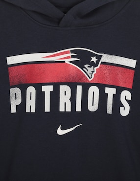 Sudadera Nfl con capucha y bolsa New England Patriots para niño