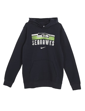 Sudadera NFL Con Capucha Y Bolsa Seattle Seahawks Para Niño