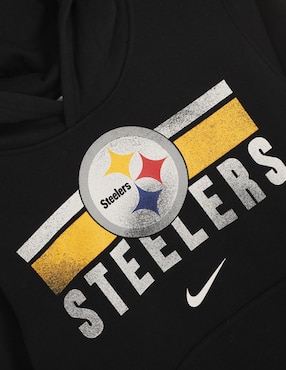Sudadera Nfl con capucha y bolsa Pittsburgh Steelers para niño