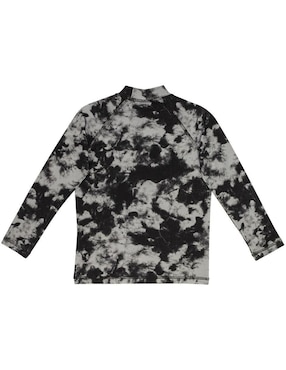 Wetshirt Sunskin estampado tie dye para niño