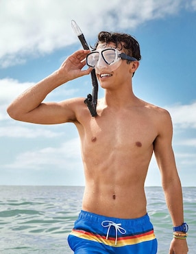 Tubo y gafas de snorkel para buceo Speedo