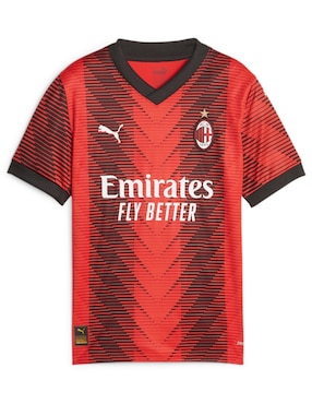 Jersey De AC Milan Local Puma Para Niño