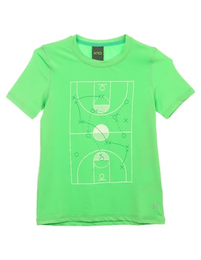 Playera Deportiva X10 Para Niño