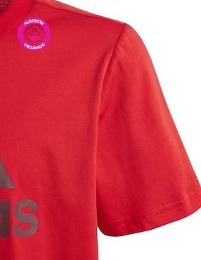 Playera deportiva para entrenamiento Adidas para niño