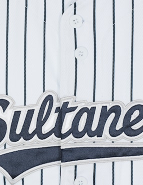 Jersey de Sultanes de Monterrey local manga corta New Era para niño
