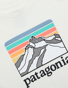Playera deportiva outdoor Patagonia Graphic de niño