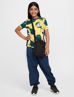 Playera deportiva para fútbol Nike Club América de niña