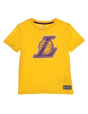 Playera Deportiva Nba Los Angeles Lakers Para Niño