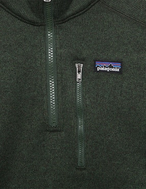Sudadera outdoor Patagonia Better Sweater 1/4-Zip Fleece con bolsas para niño